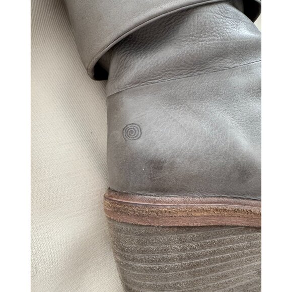 Marsell Grey Leather Boots, size 37 - Picture 3 of 4